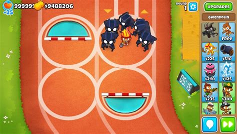 The round is characterised by a very large stream of Yellow Bloons with Zebra Bloons in between. . Btd6 r34